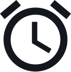 Öffnungszeiten-Icon: Uhr